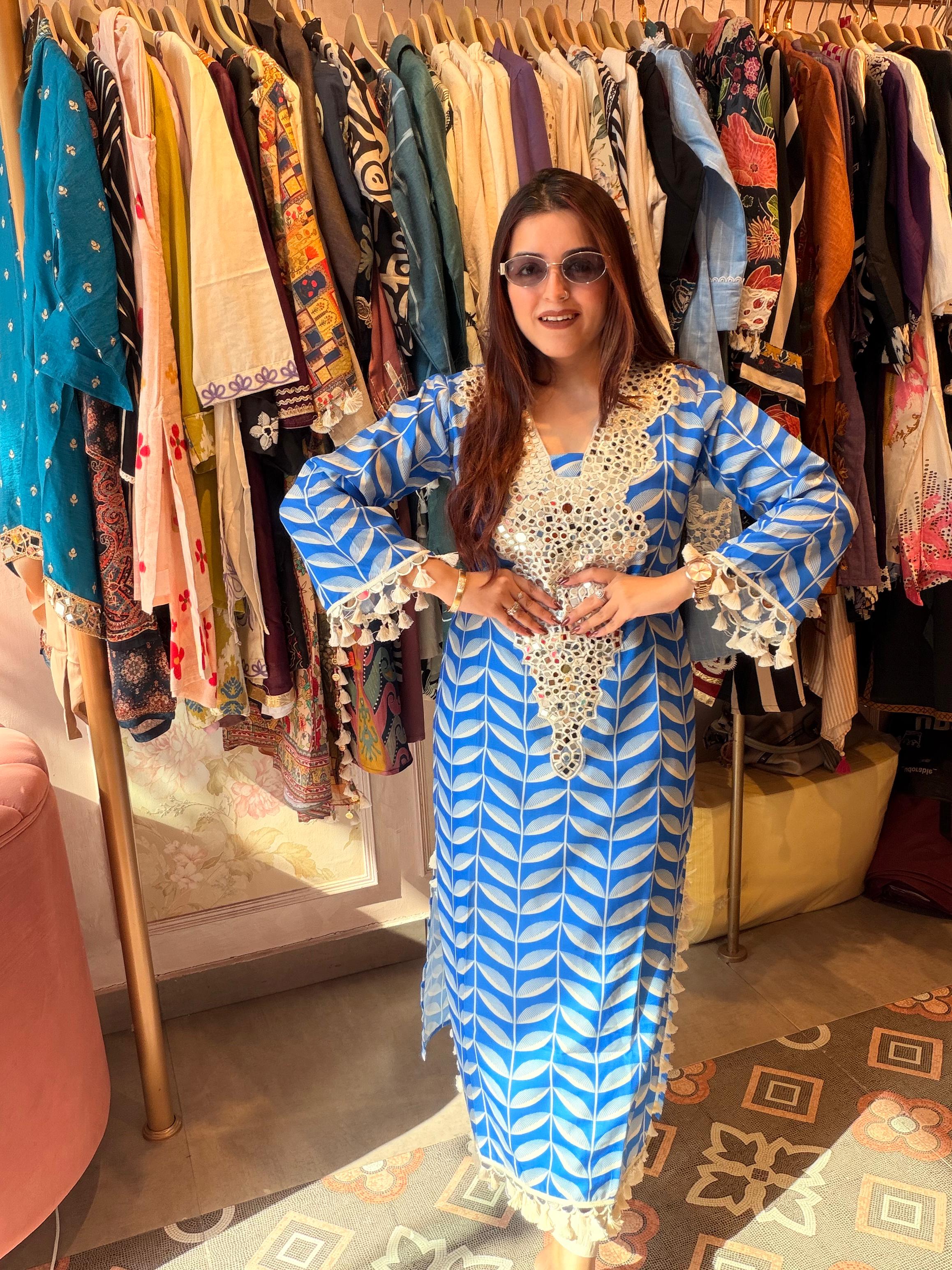 Azure Charm Mirror Work cord Set