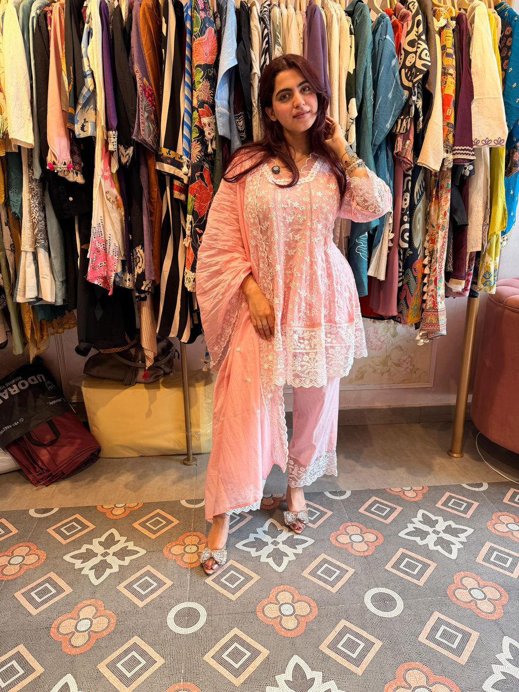 Somiya Chikankari Kurta Set