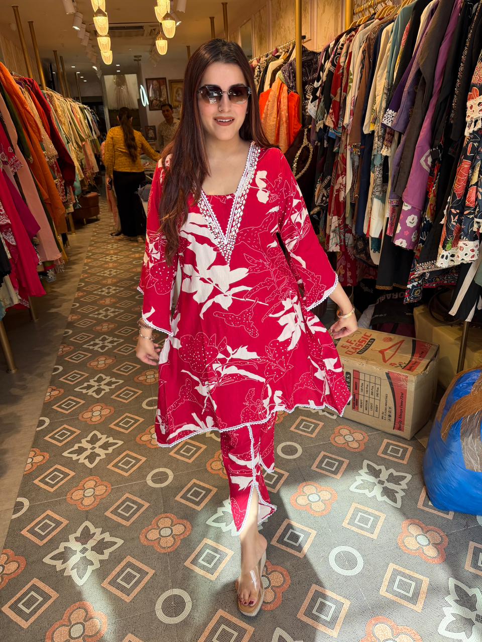 Soby Printed Kurta cord Set