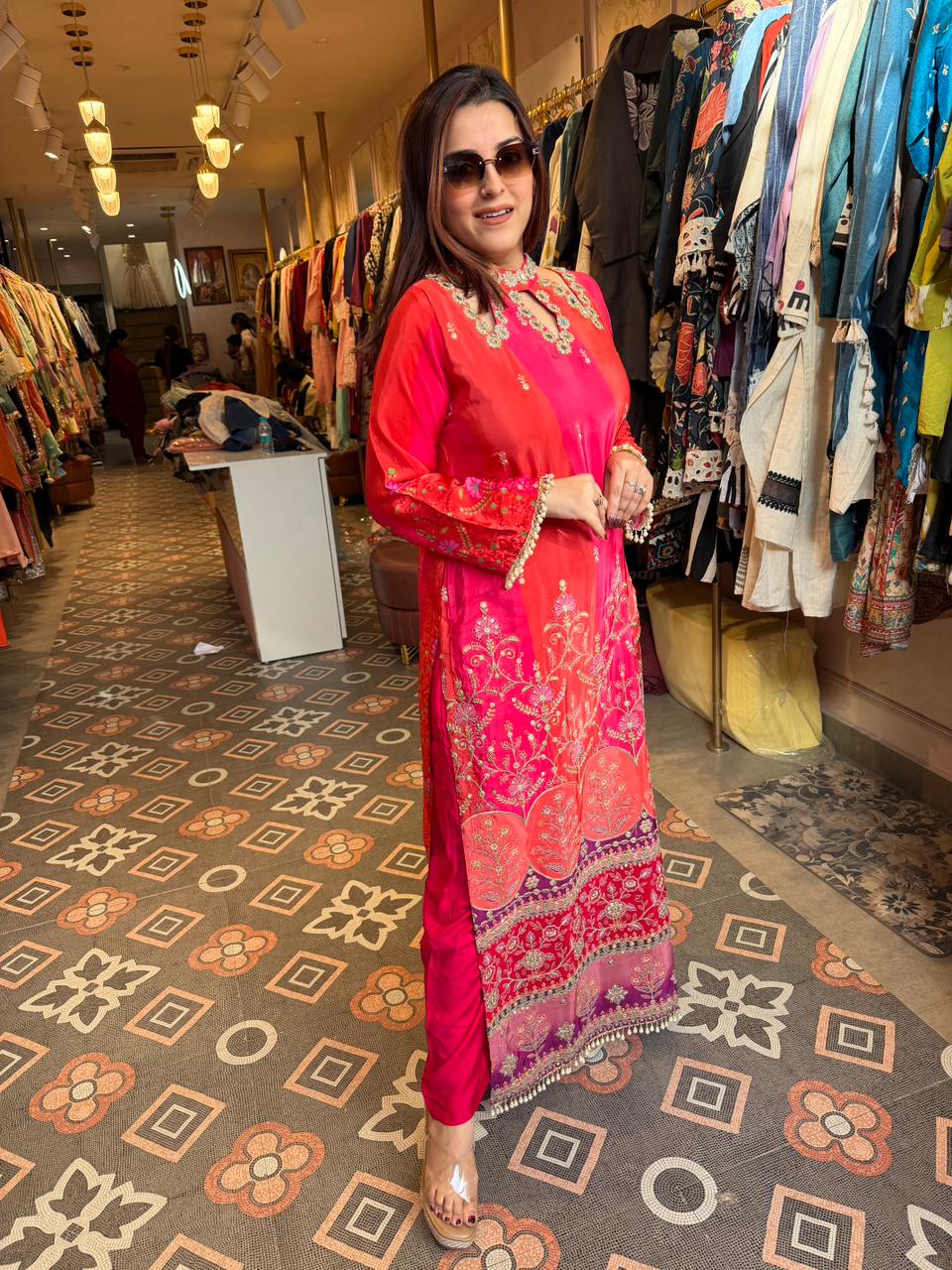 Savi Embellished Royal Kurta Set
