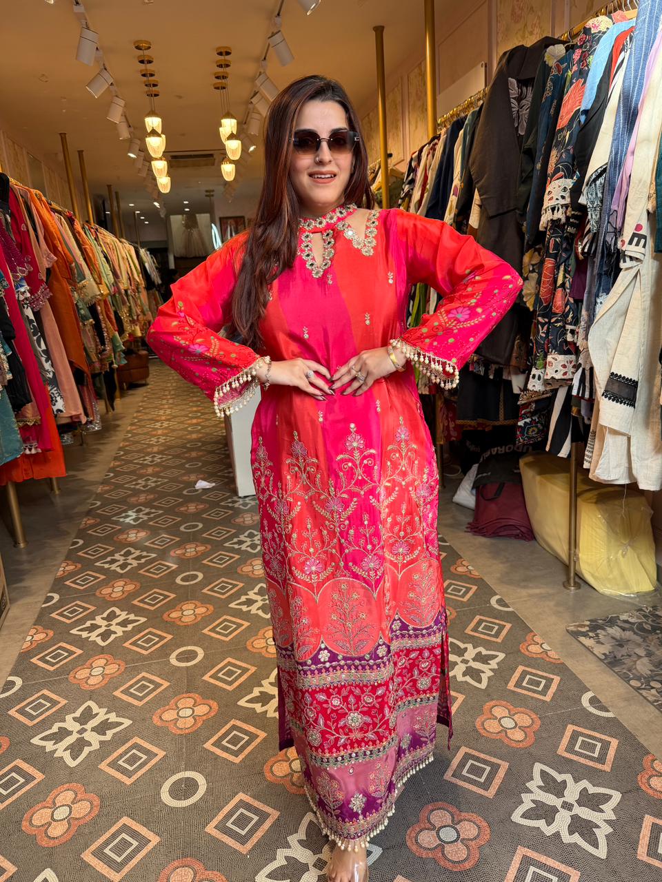 Savi Embellished Royal Kurta Set