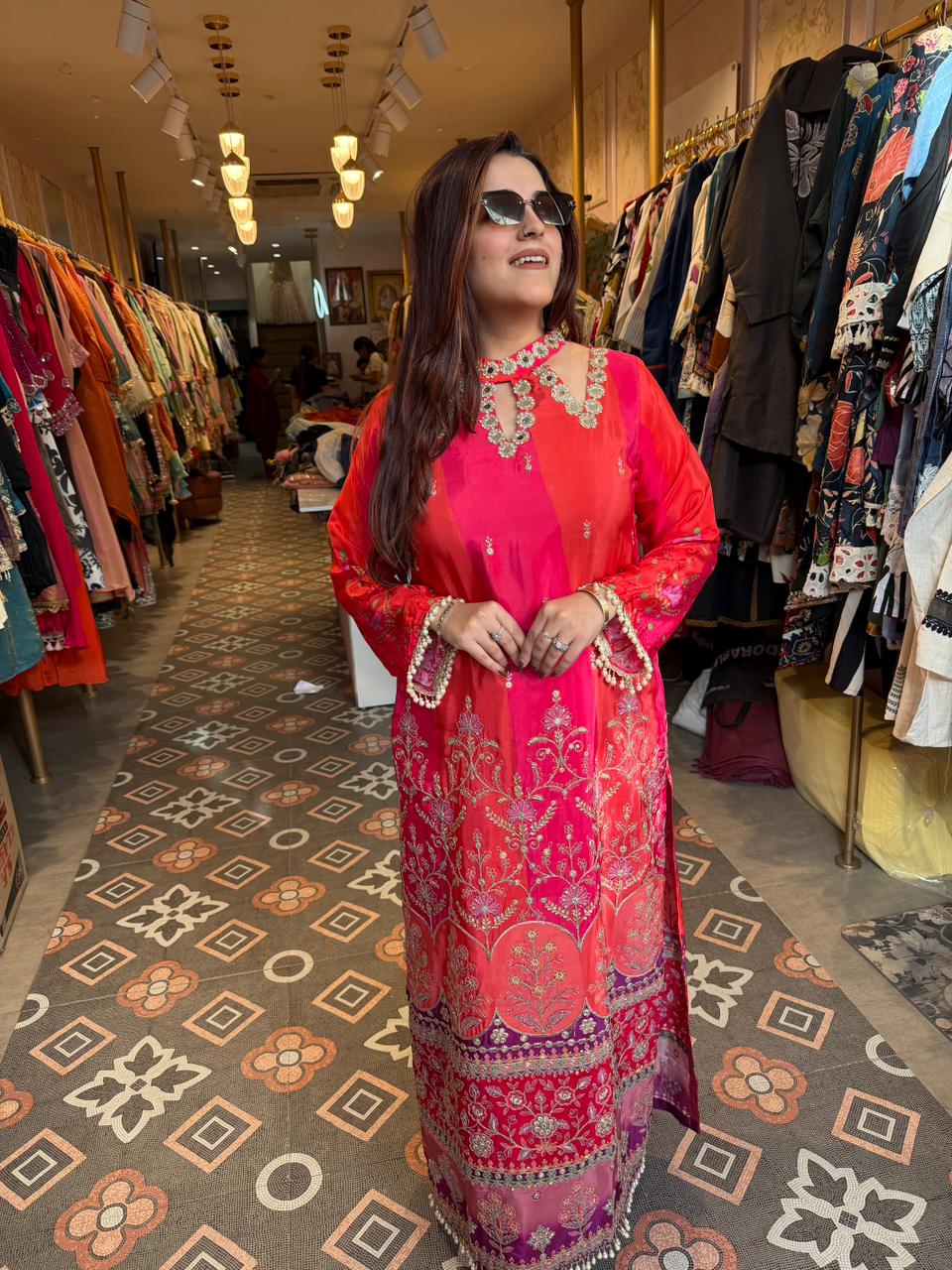 Savi Embellished Royal Kurta Set