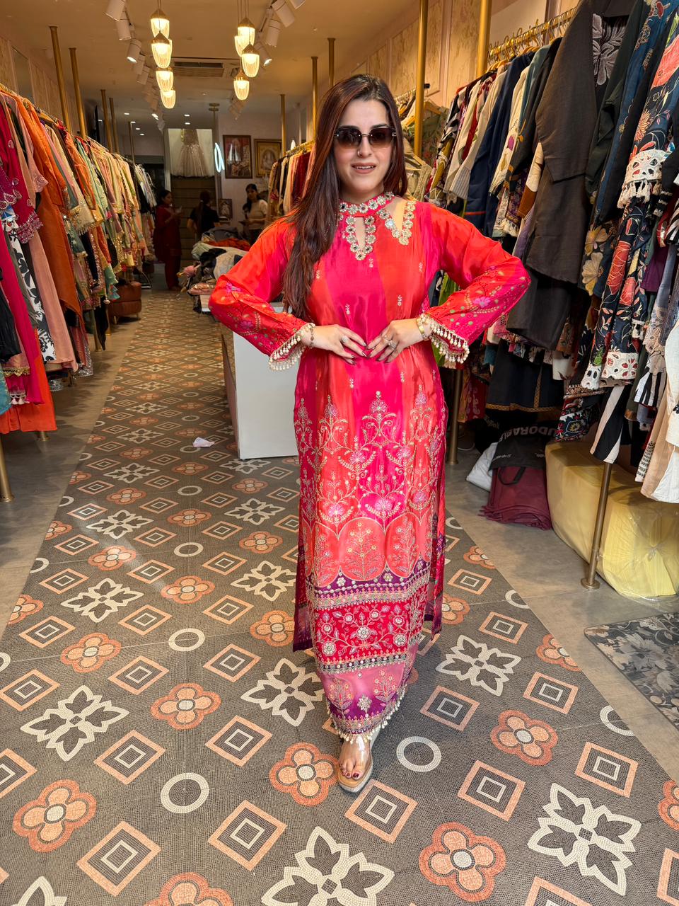 Savi Embellished Royal Kurta Set