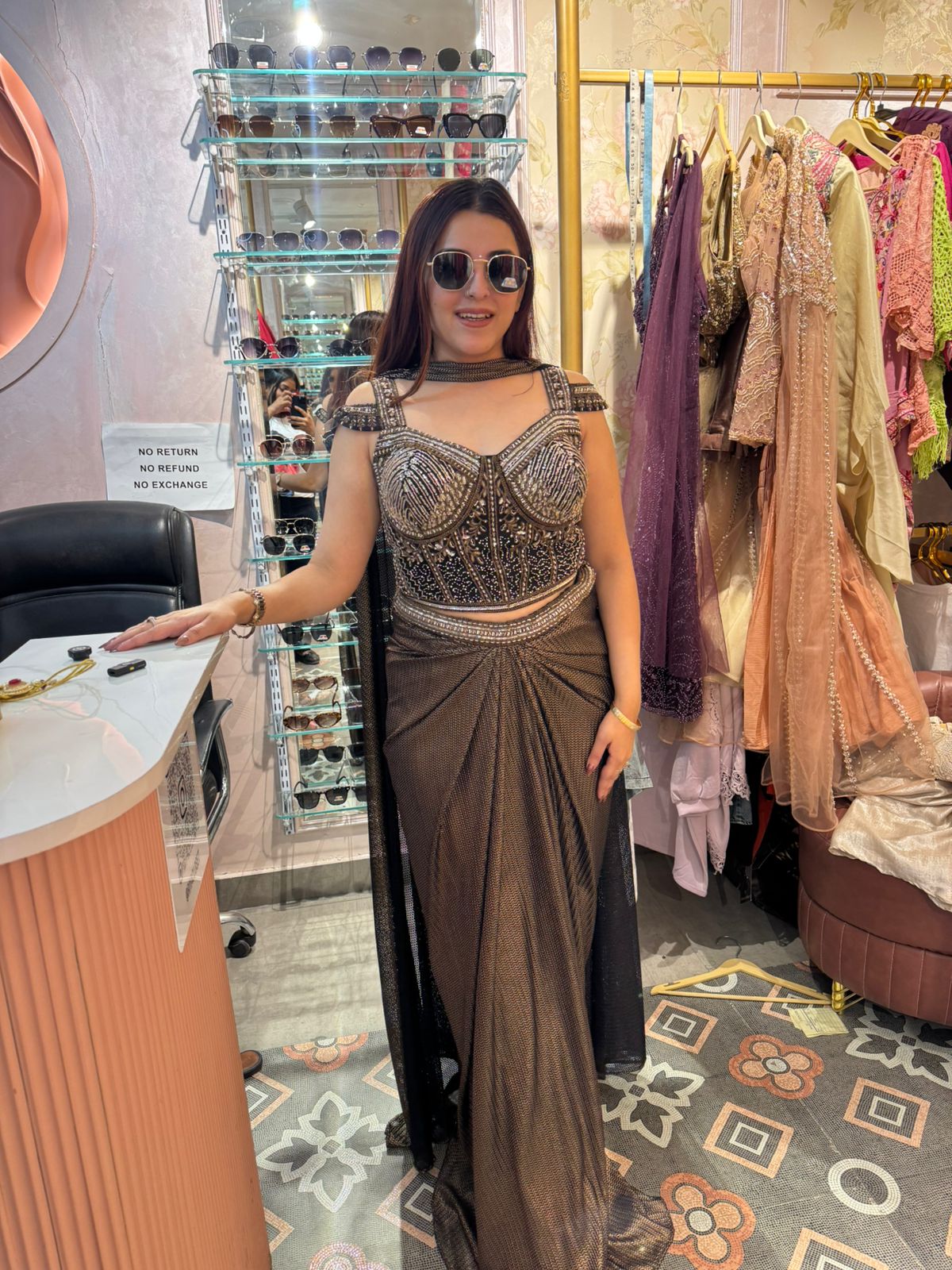 Sambhavi indo Western set