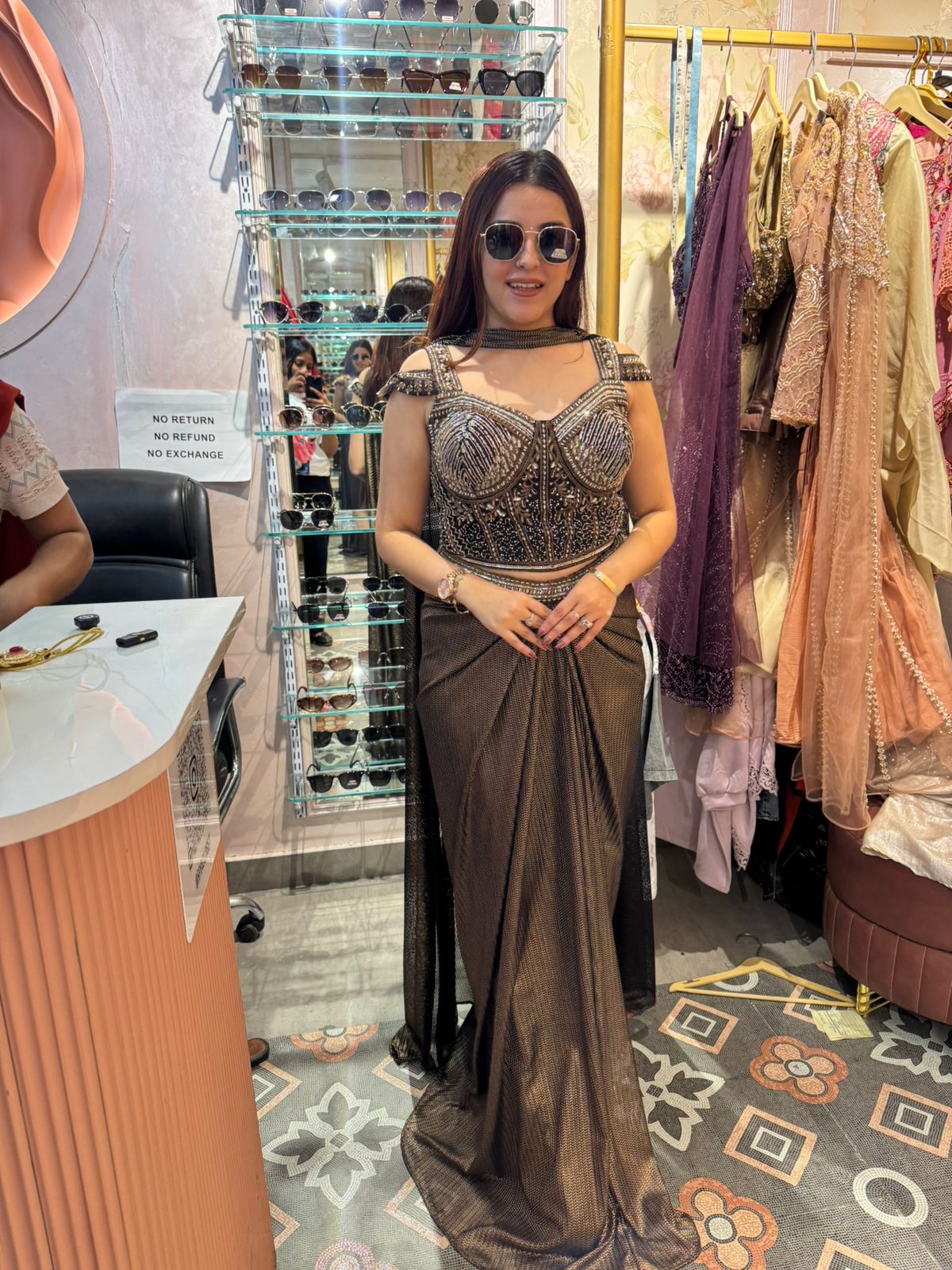 Sambhavi indo Western set