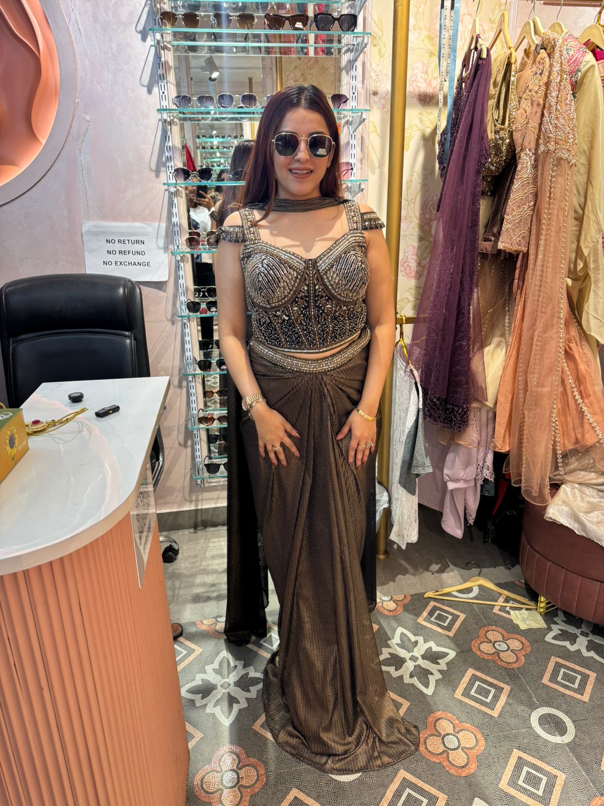 Sambhavi indo Western set