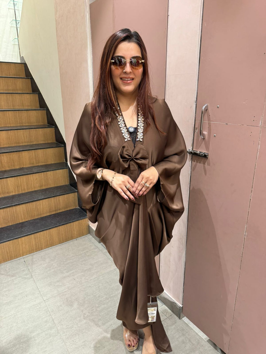 Cowl Dress