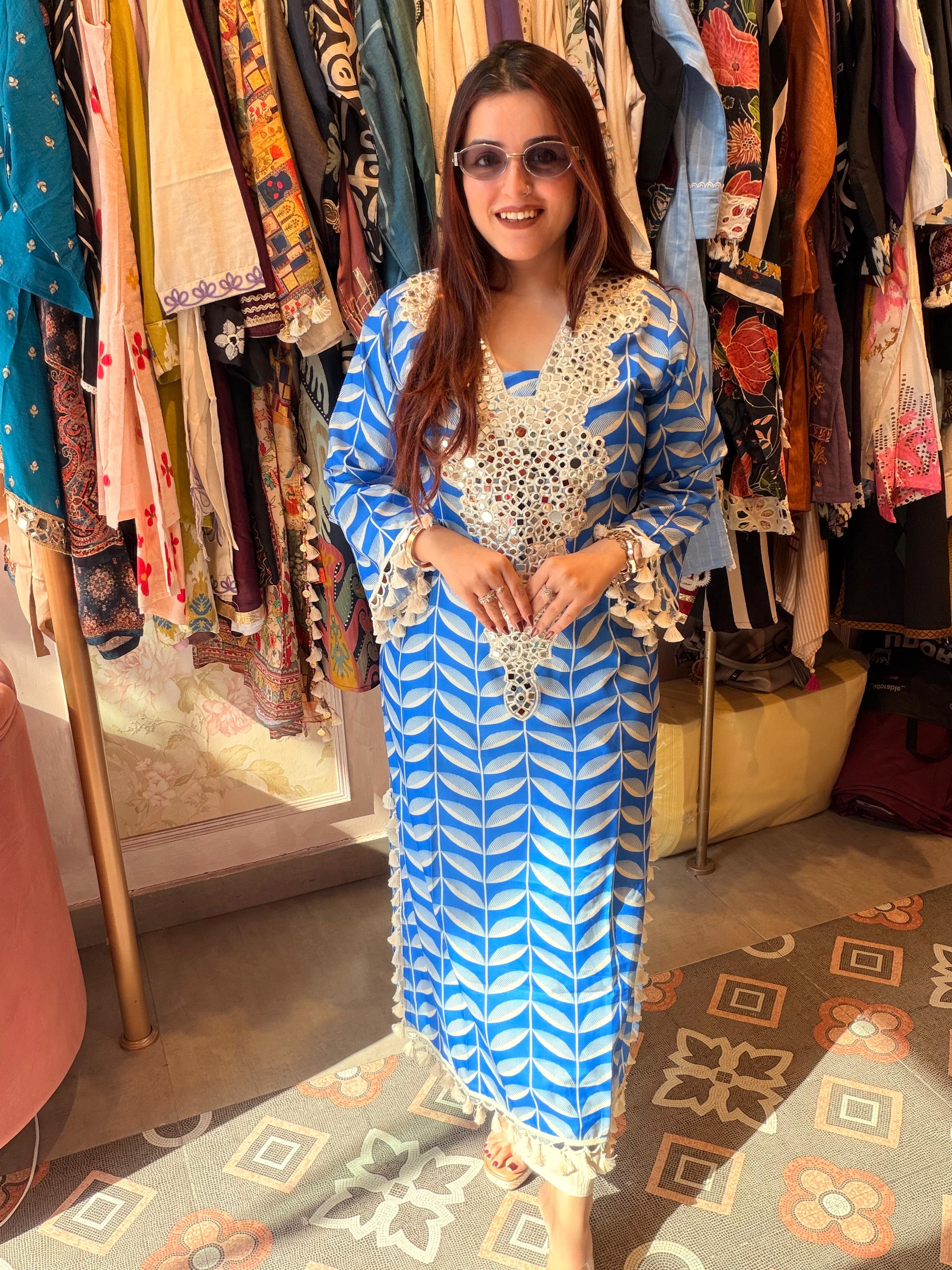 Azure Charm Mirror Work cord Set