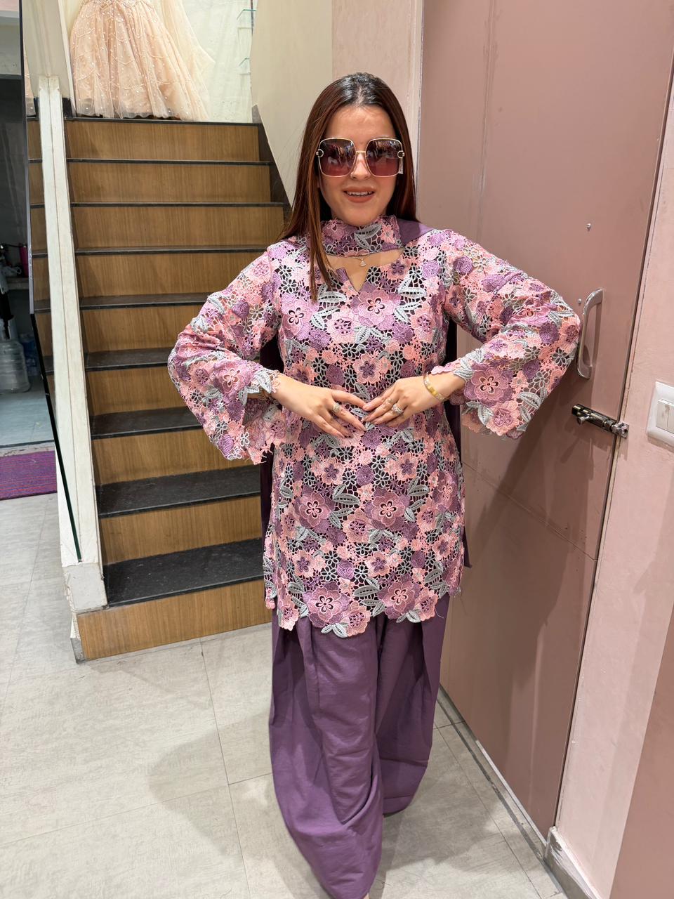 Sandhi Lace Coord Set