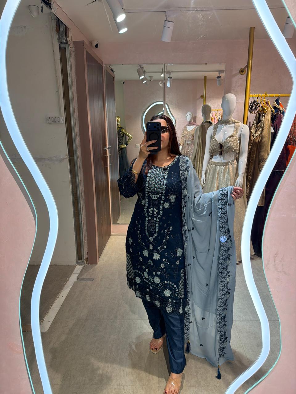 Bery Embroidered Kurta Set