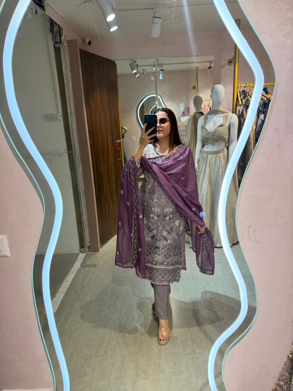 Sufian Embroidered Kurta Set