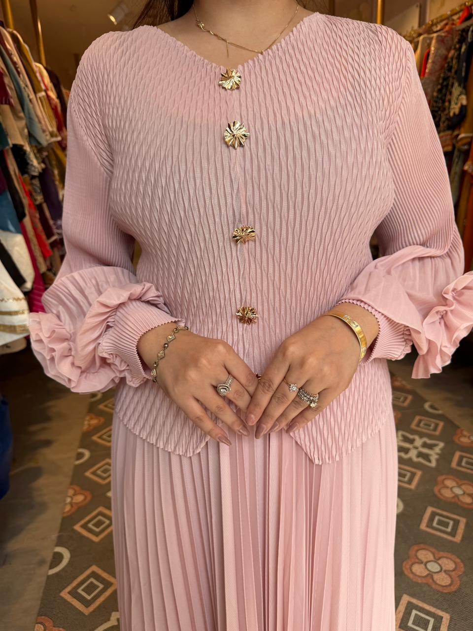 Saniya wrinkle two pc set