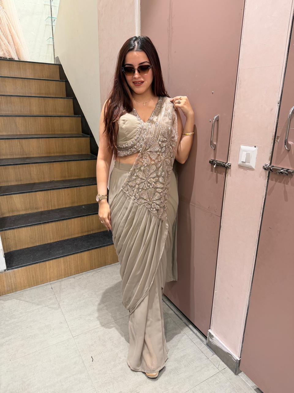 Rema Drape Skirt