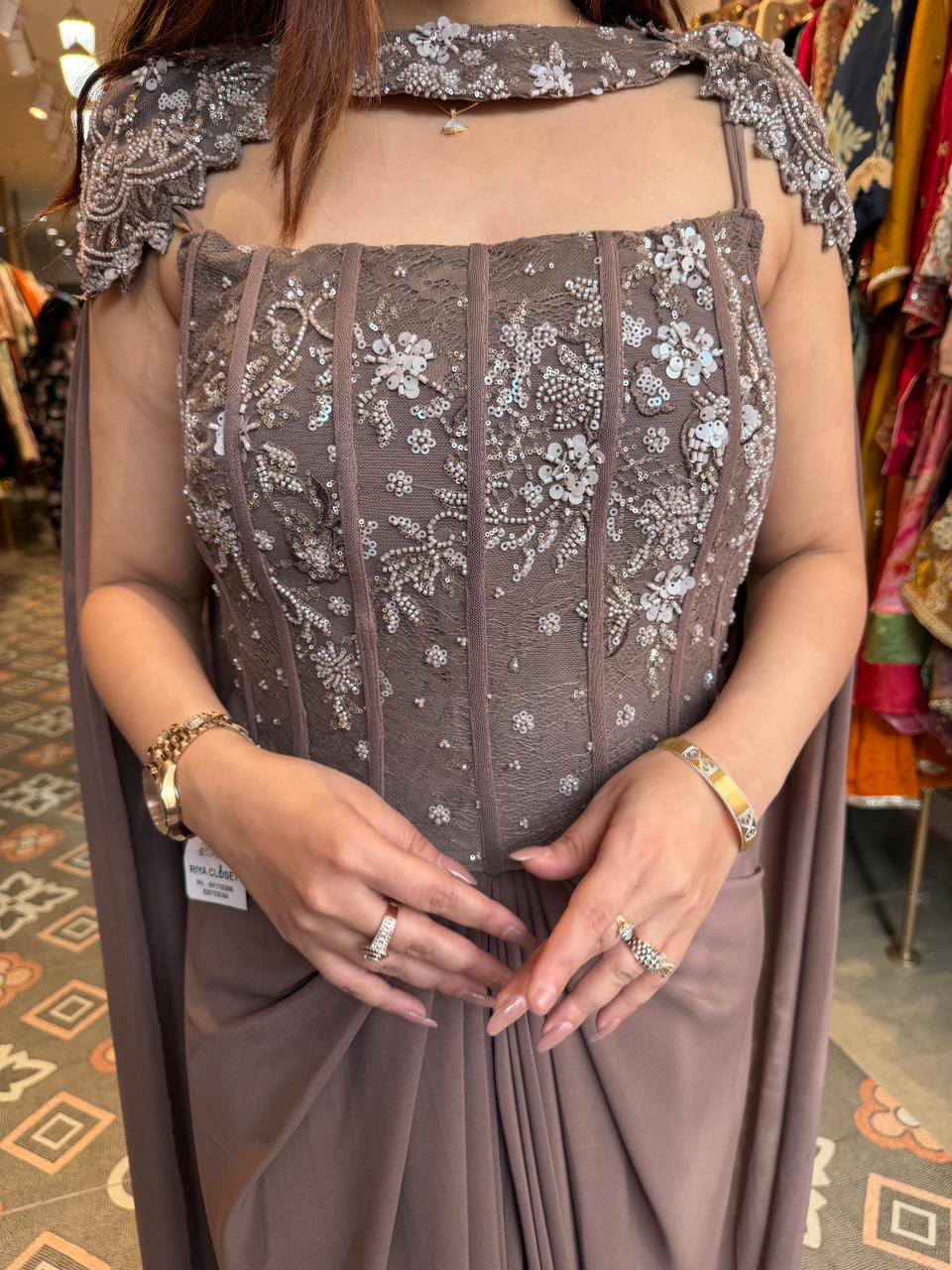 Meny indo Western set