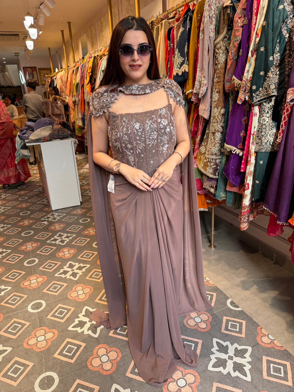 Meny indo Western set