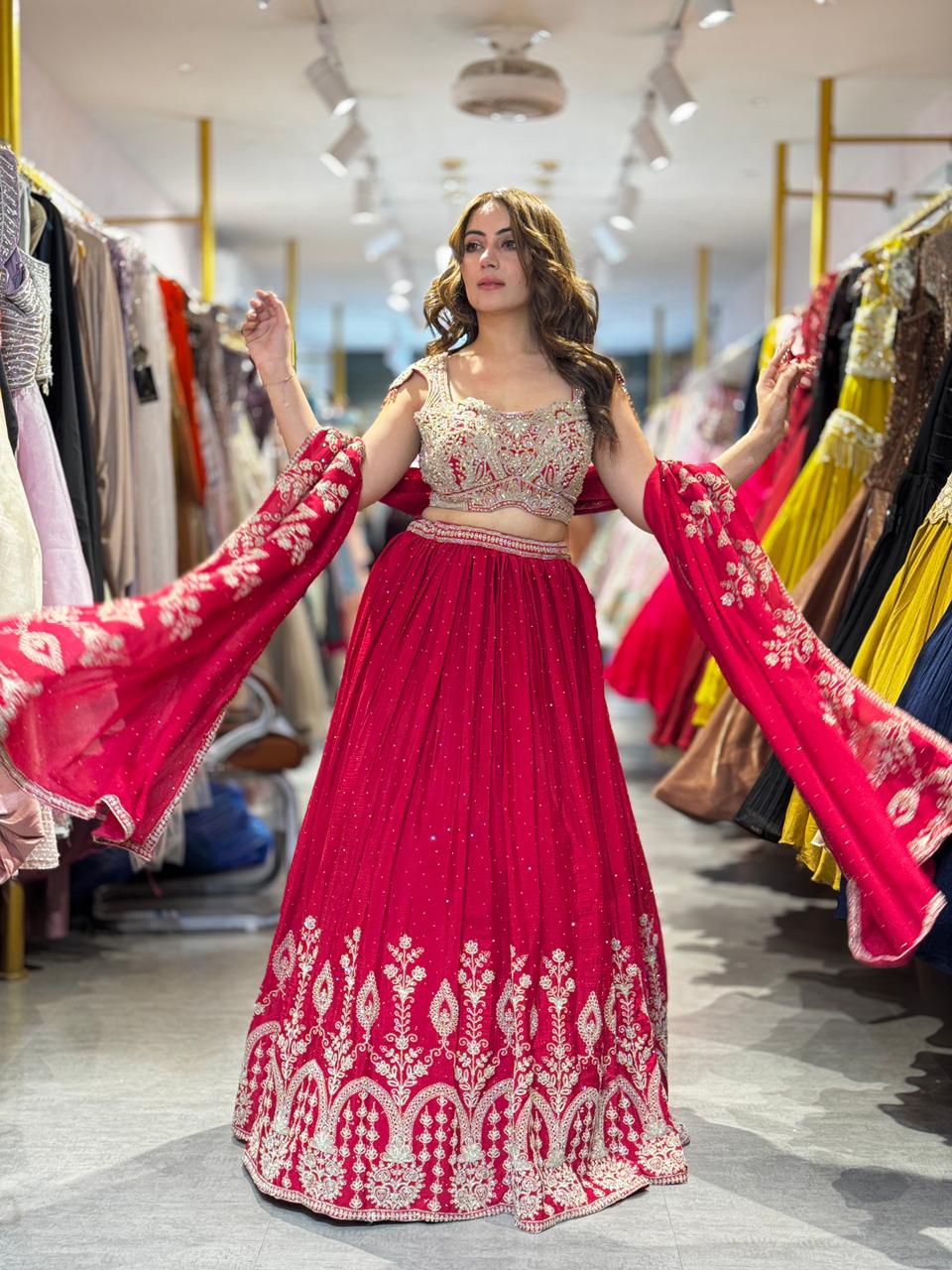 Royal Embroidered Lehenga Set