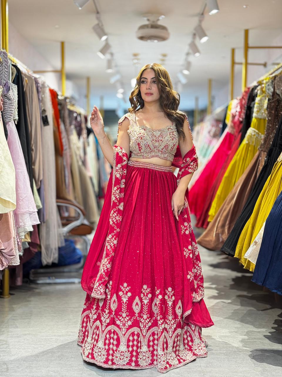 Royal Embroidered Lehenga Set