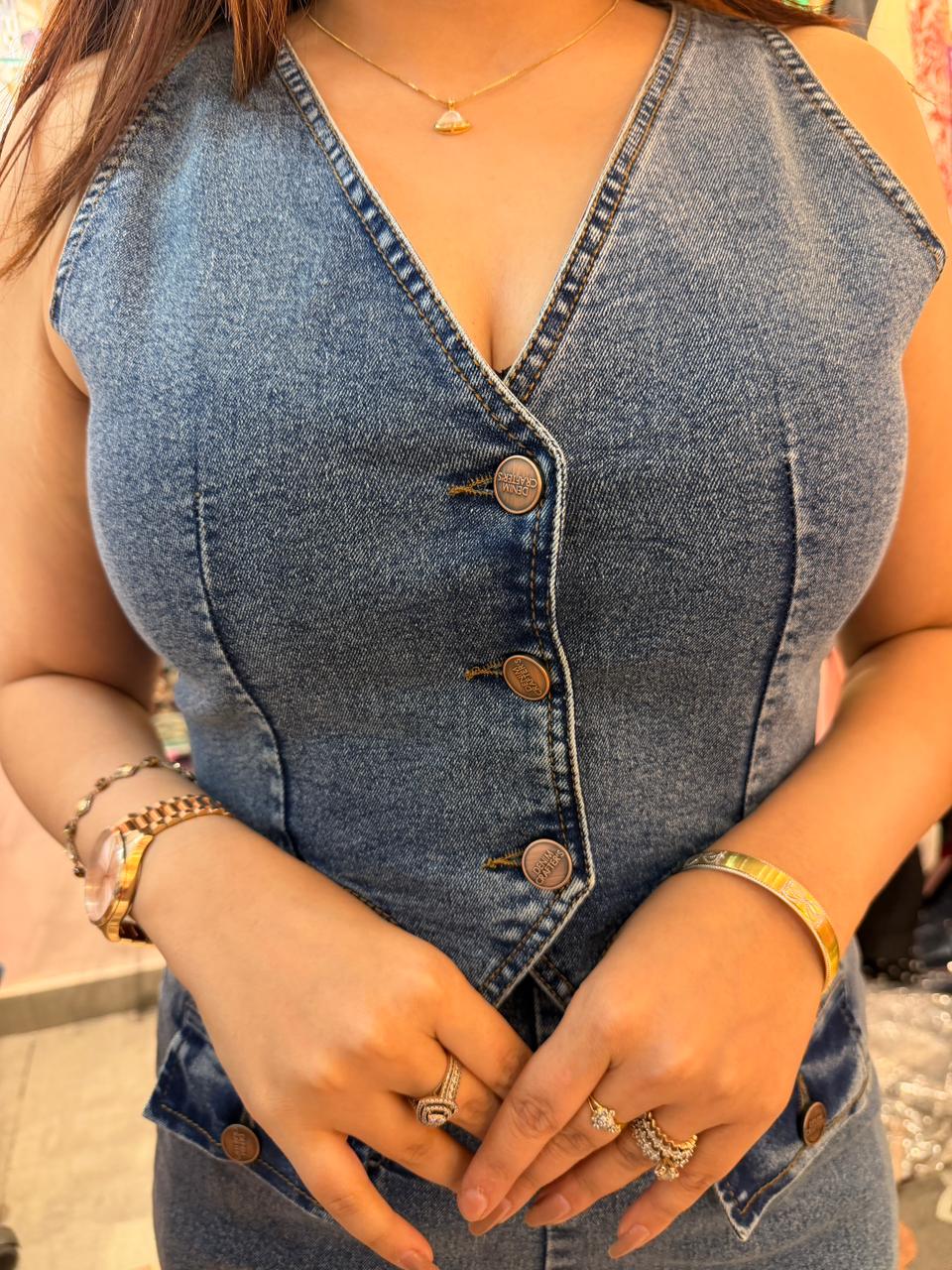 Denim Chic Jumpsuit