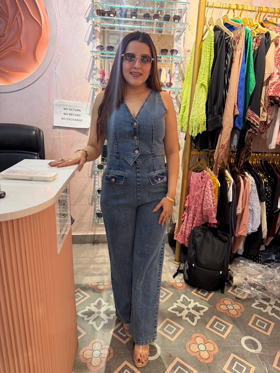 Denim Chic Jumpsuit