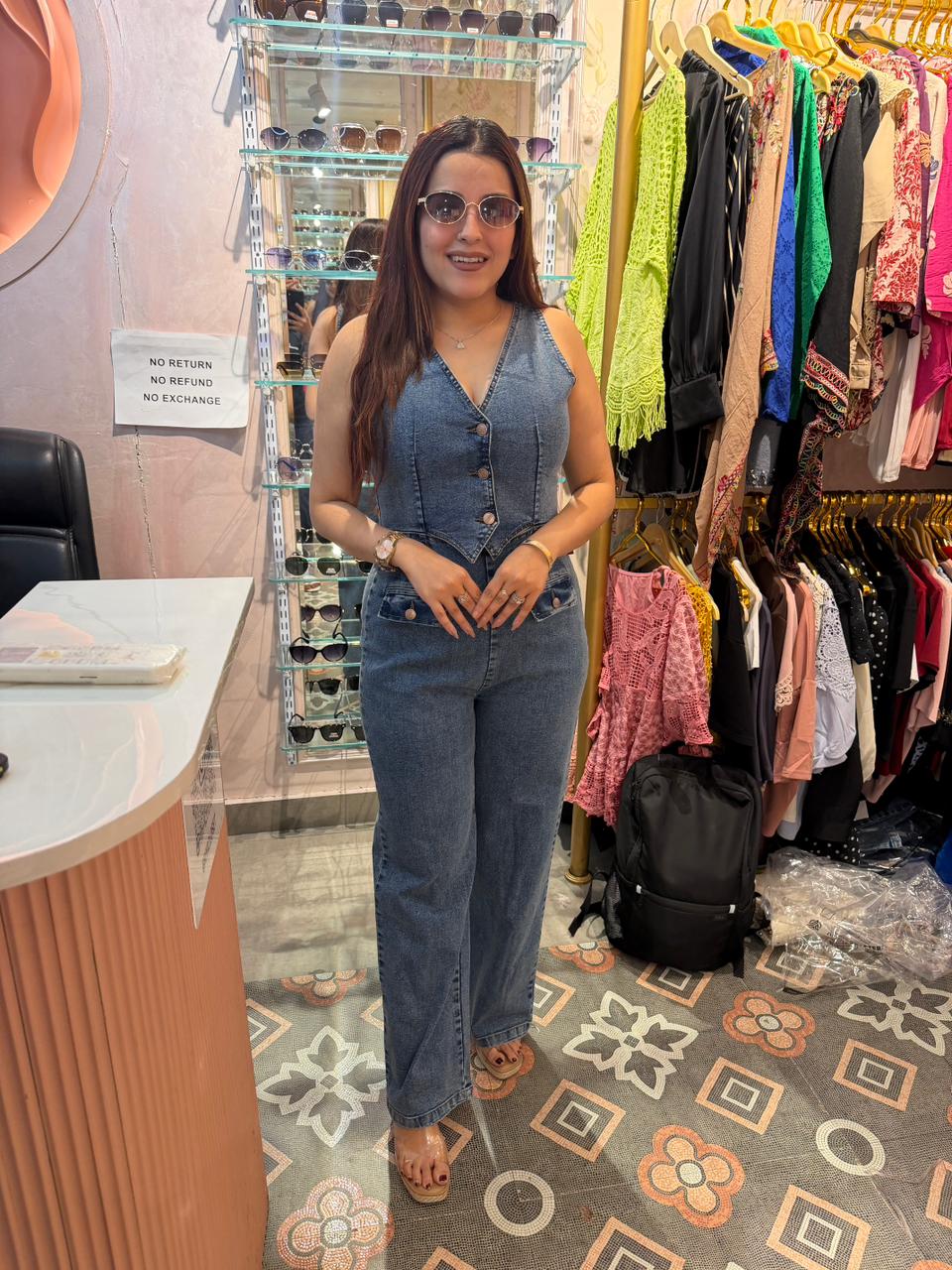 Denim Chic Jumpsuit