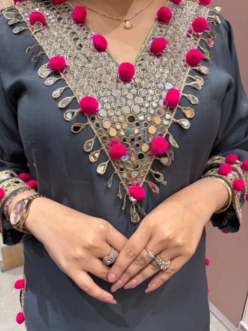 Siddi Pom-Pom Cord Set