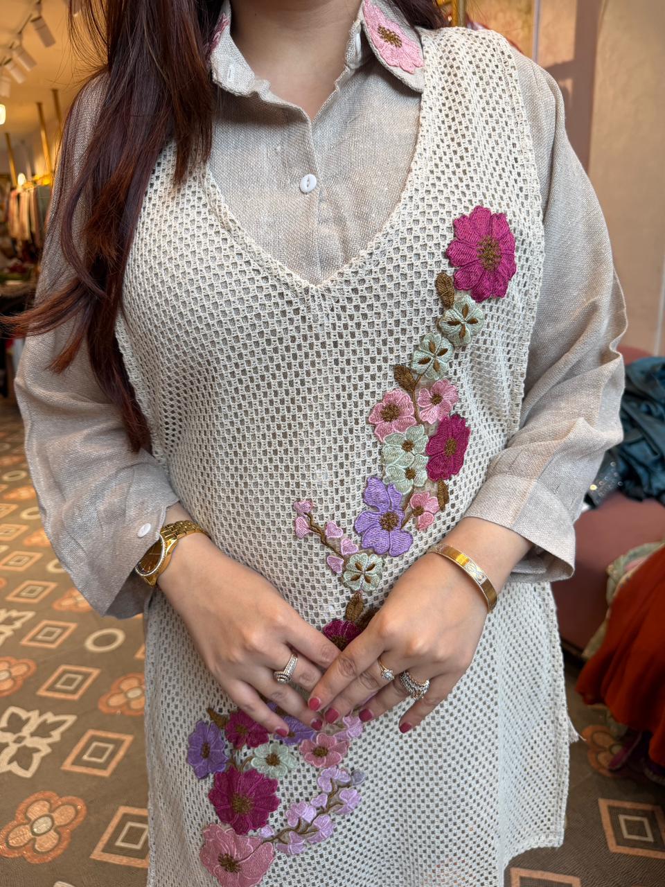 Mahi Embroidered Co-Ord Set