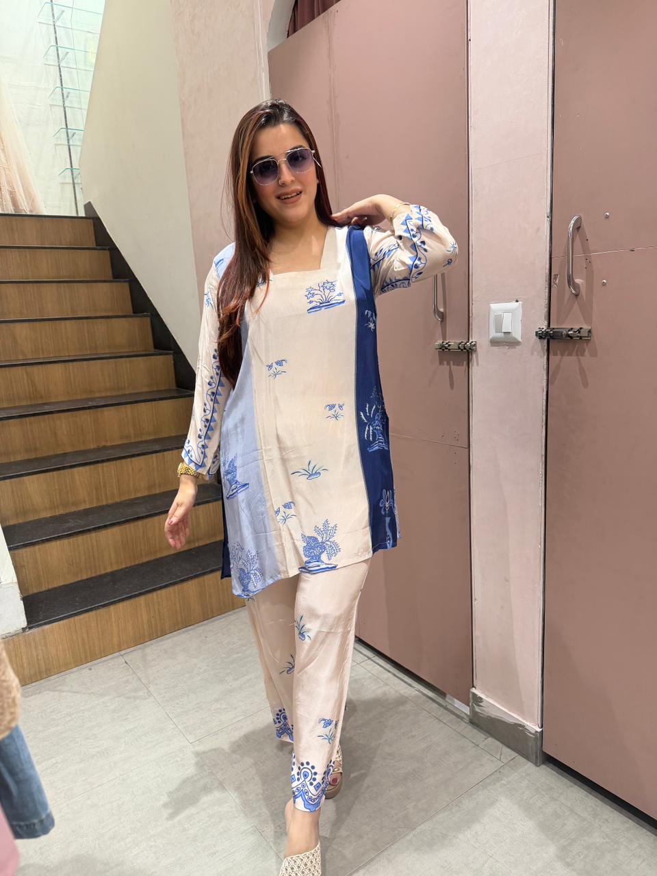 Savi Blossom Co-ord Set