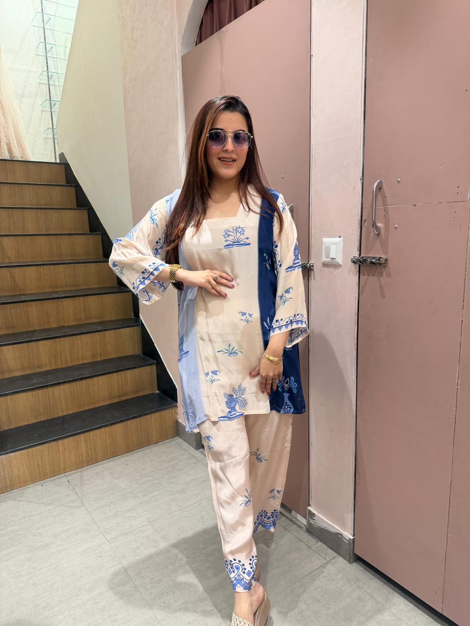 Savi Blossom Co-ord Set