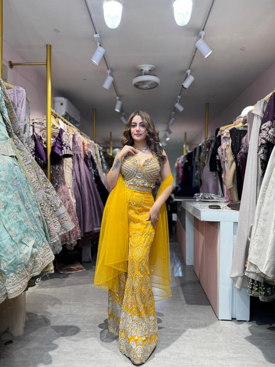 Kaika indo Western set