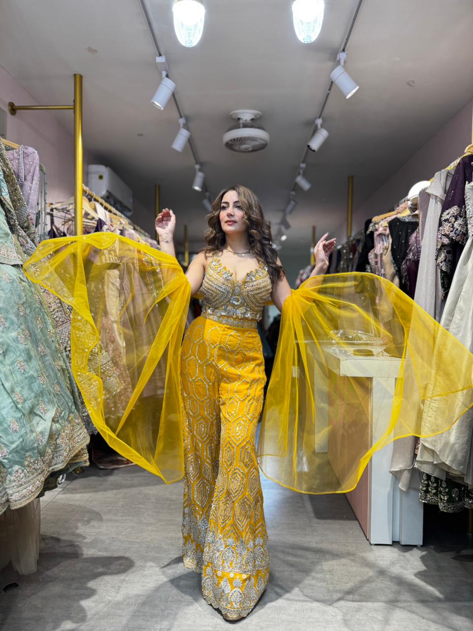 Kaika indo Western set