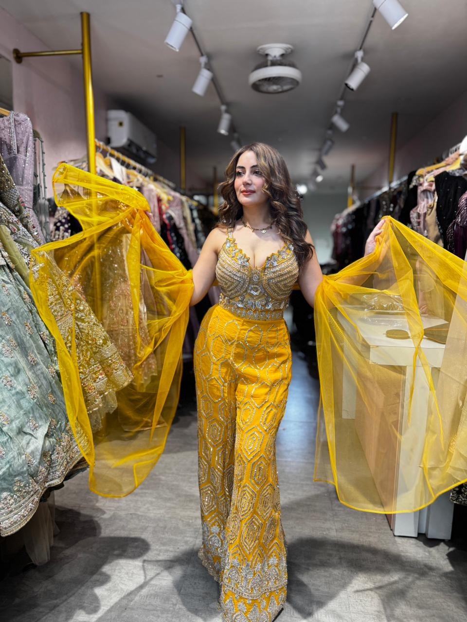 Kaika indo Western set