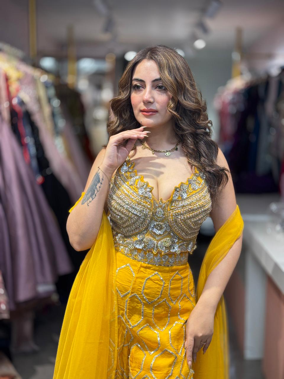 Kaika indo Western set