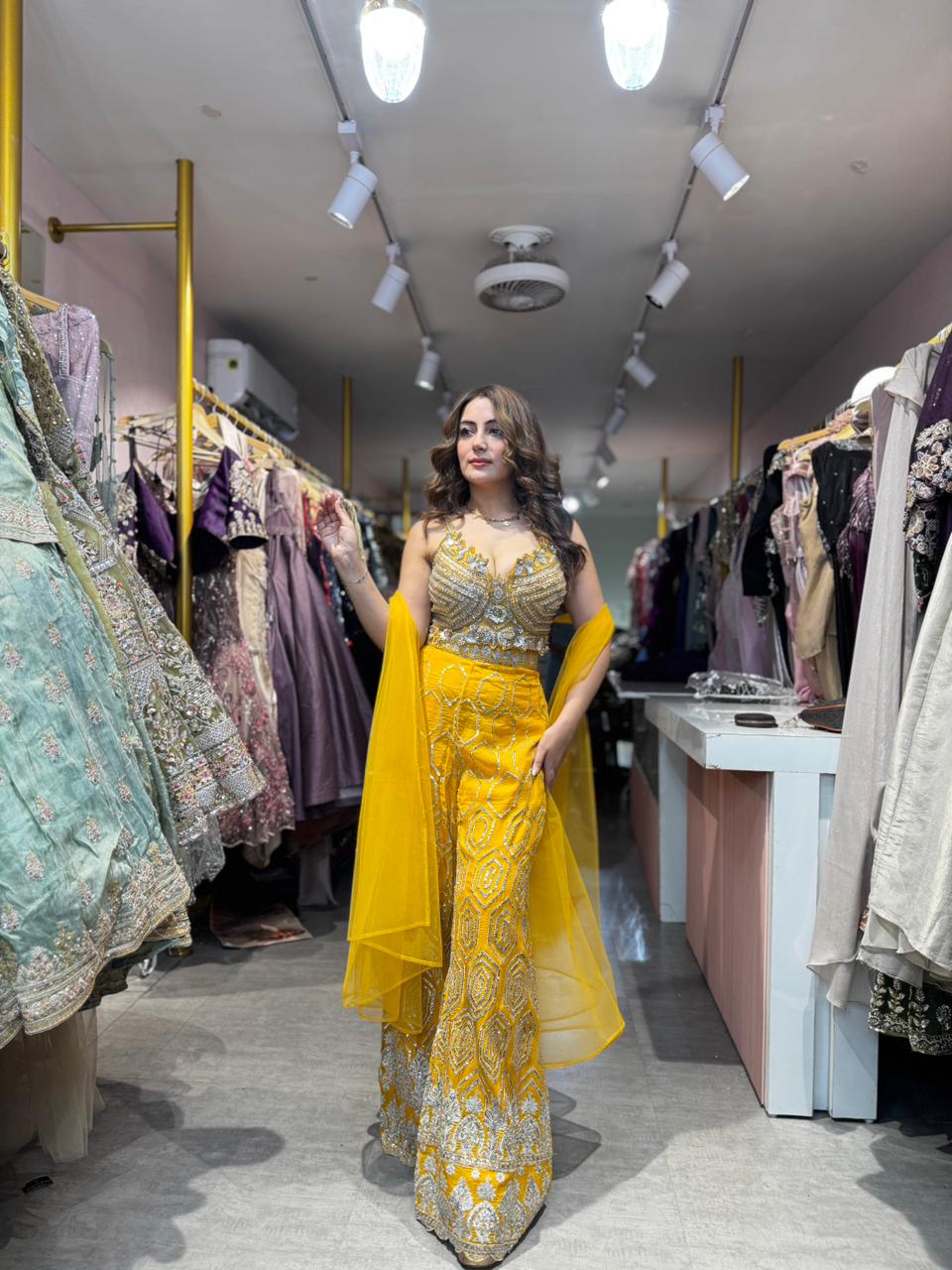 Kaika indo Western set