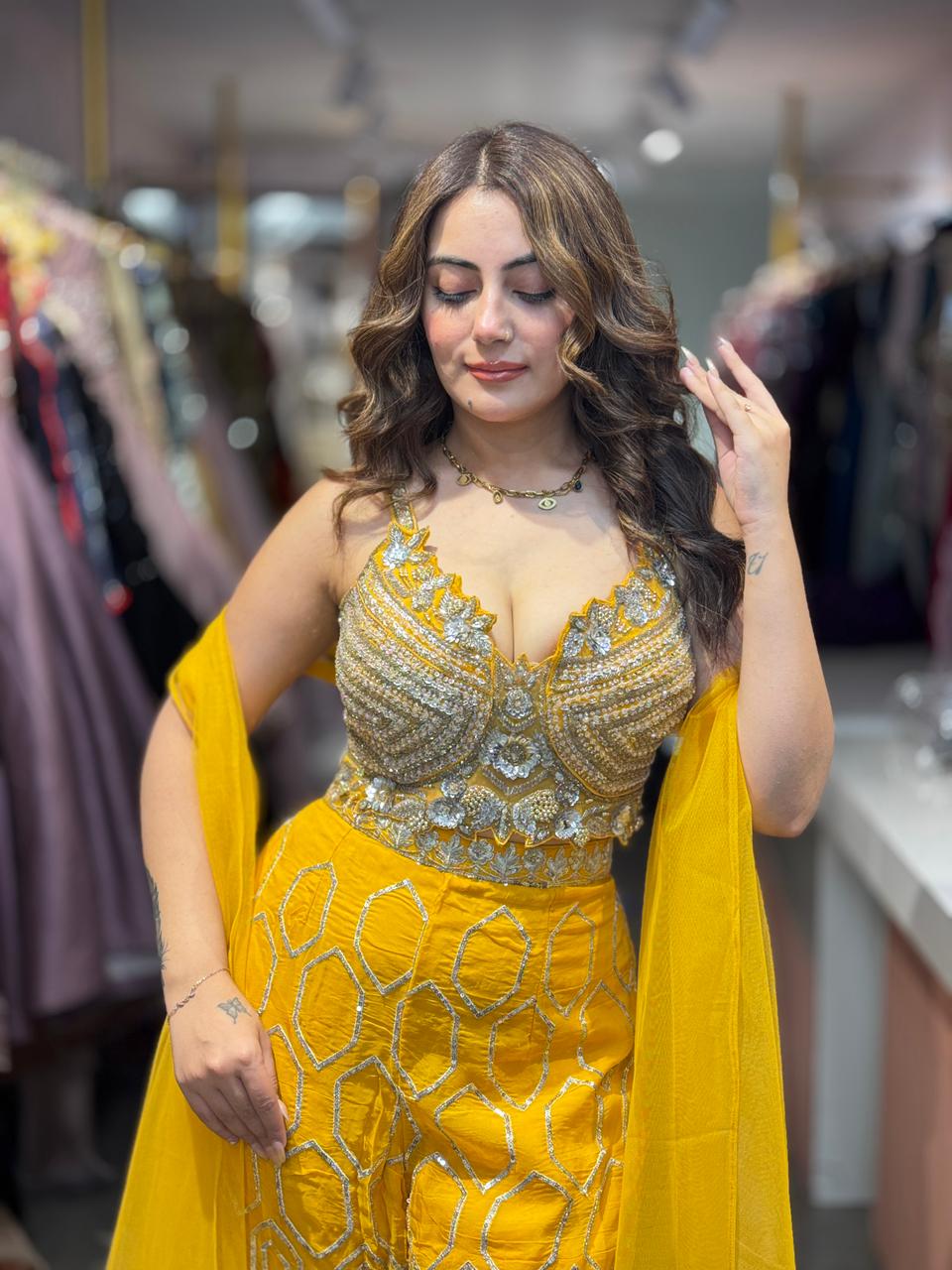 Kaika indo Western set