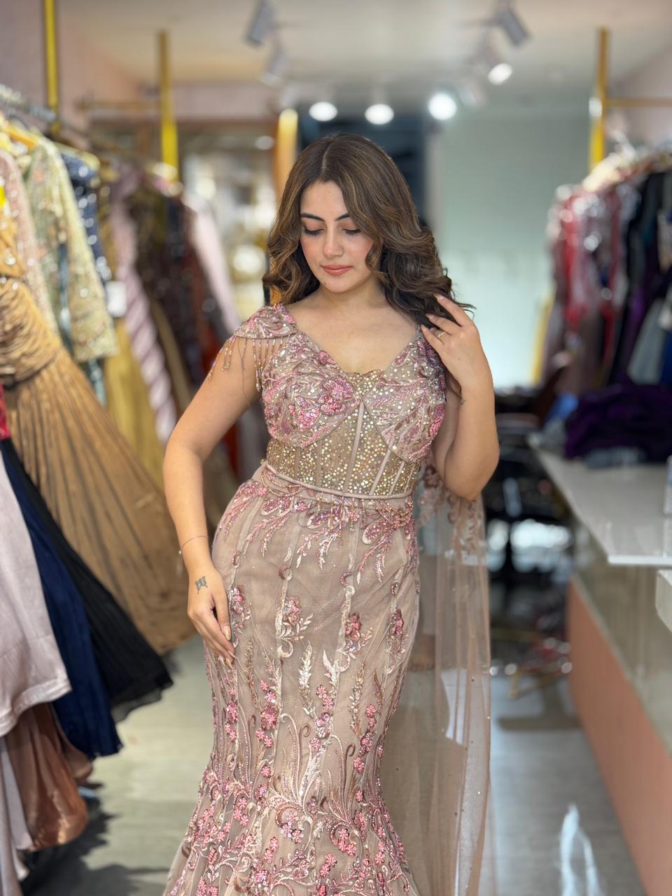 Ocellaris Mermaid  Lehenga Set