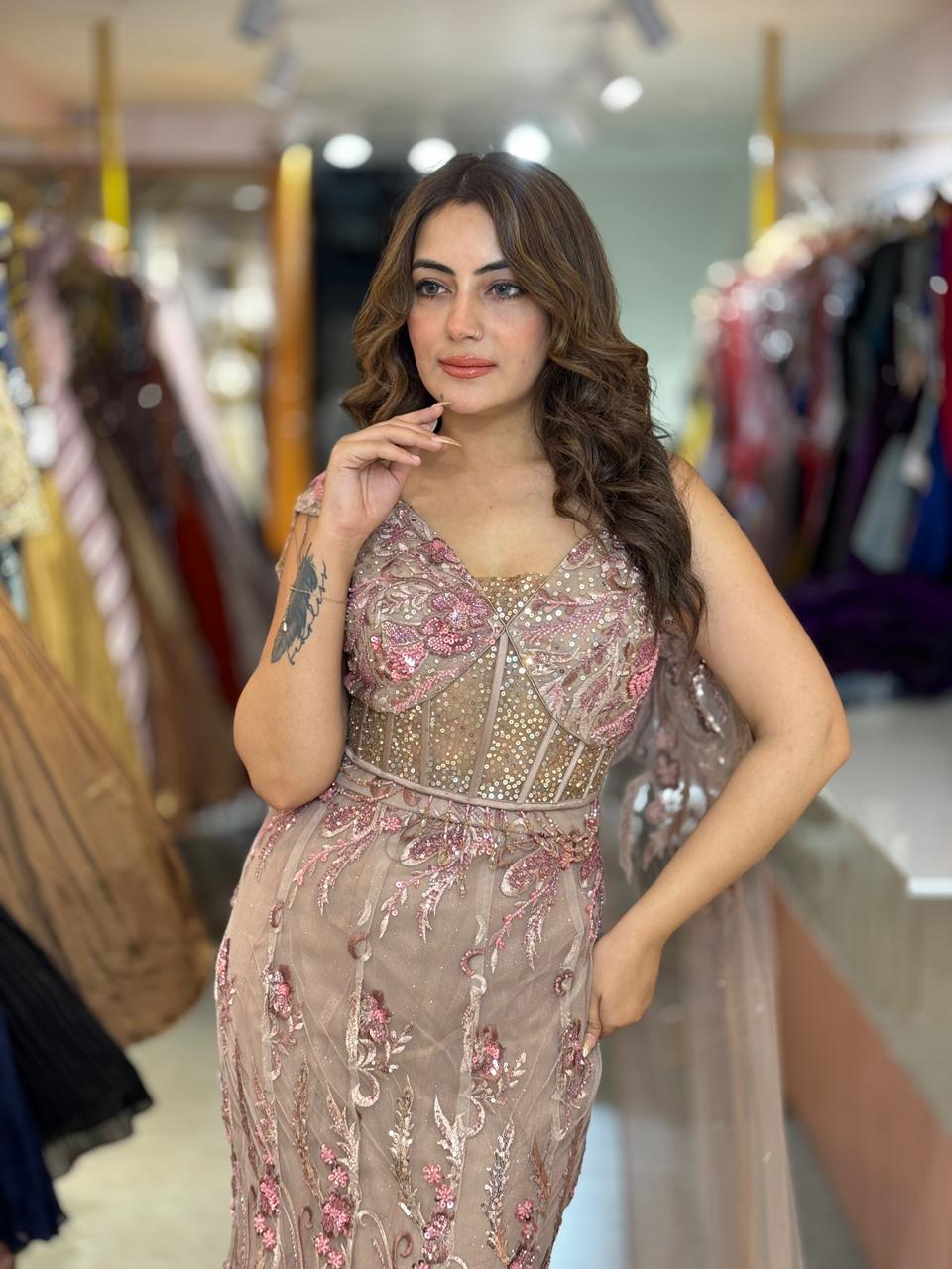 Ocellaris Mermaid  Lehenga Set