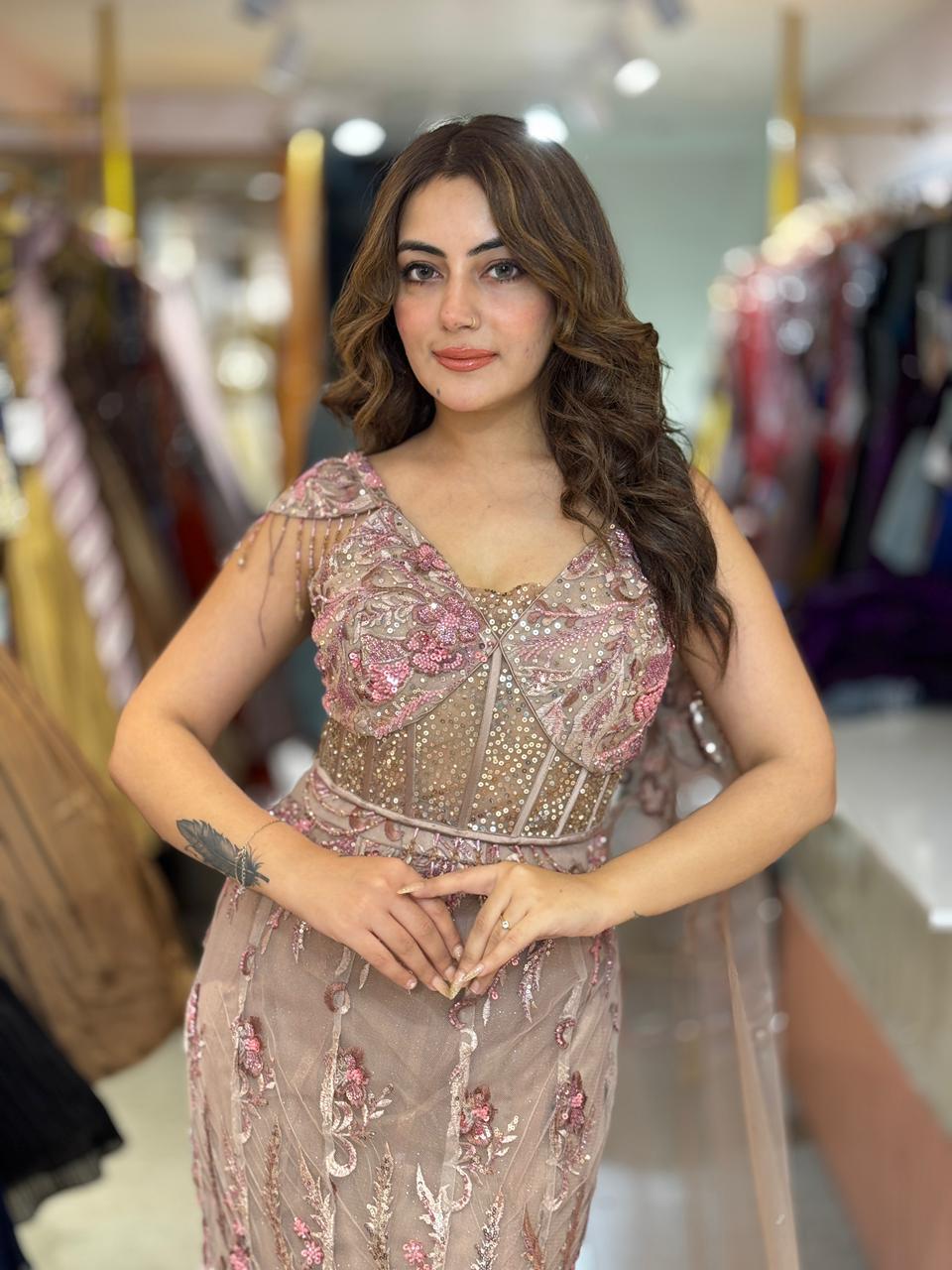 Ocellaris Mermaid  Lehenga Set