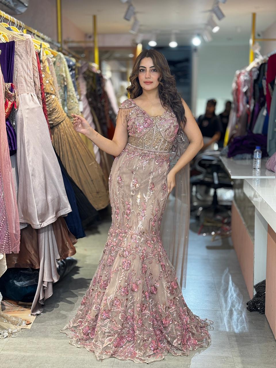 Ocellaris Mermaid  Lehenga Set