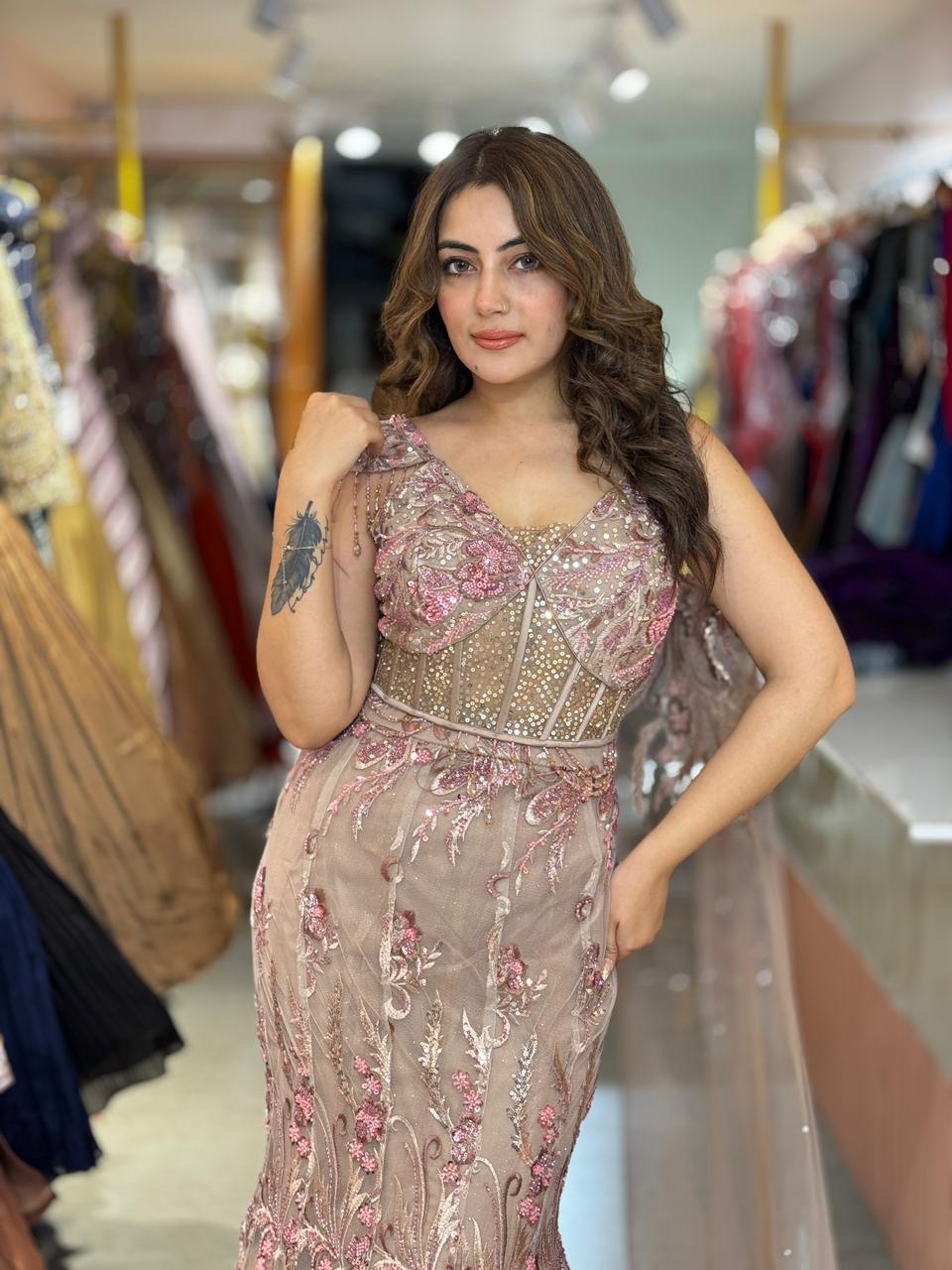 Ocellaris Mermaid  Lehenga Set
