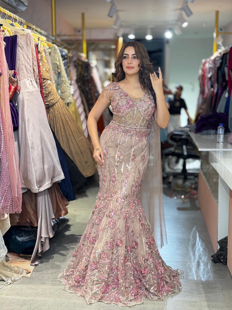 Ocellaris Mermaid  Lehenga Set