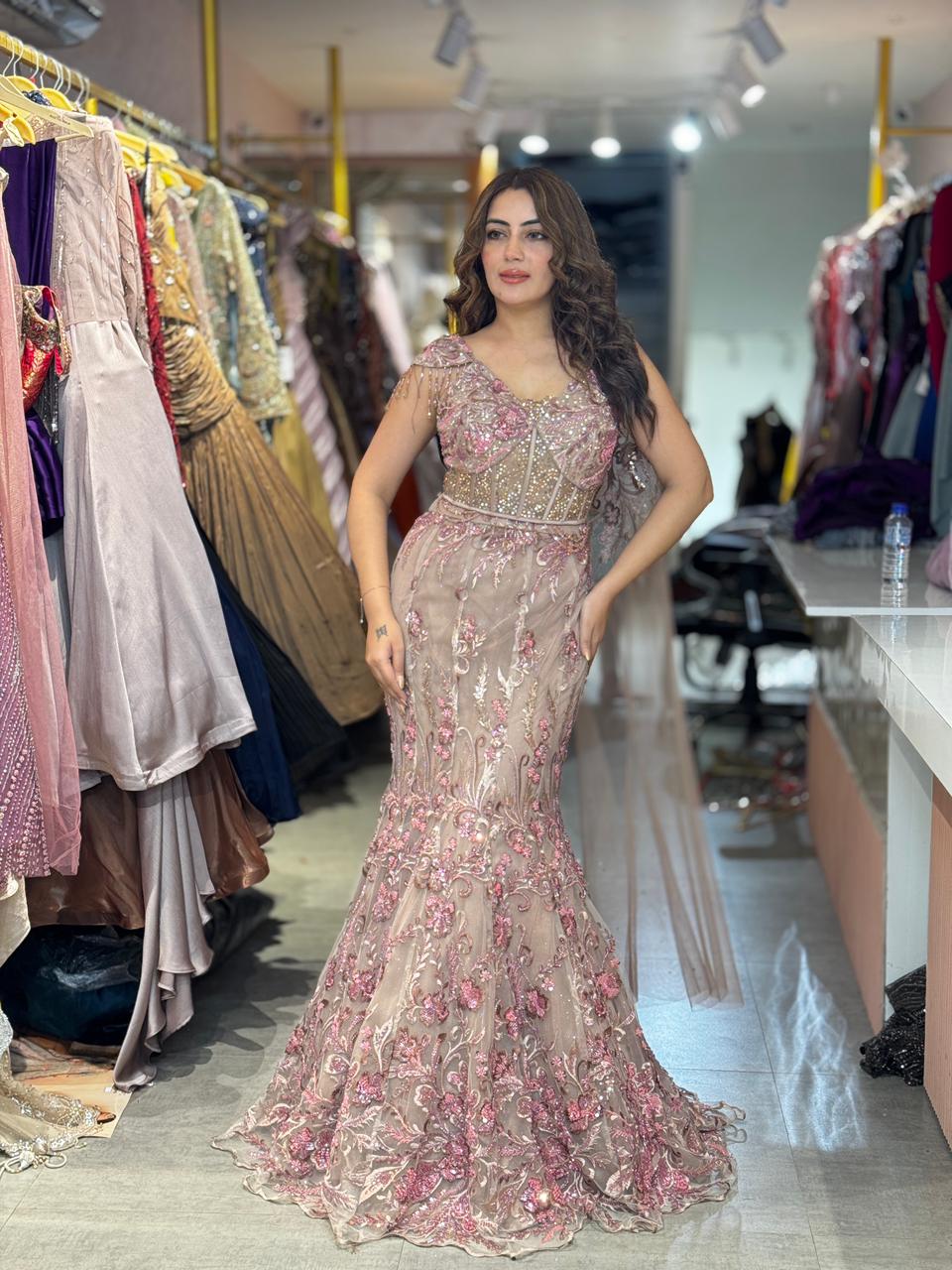 Ocellaris Mermaid  Lehenga Set