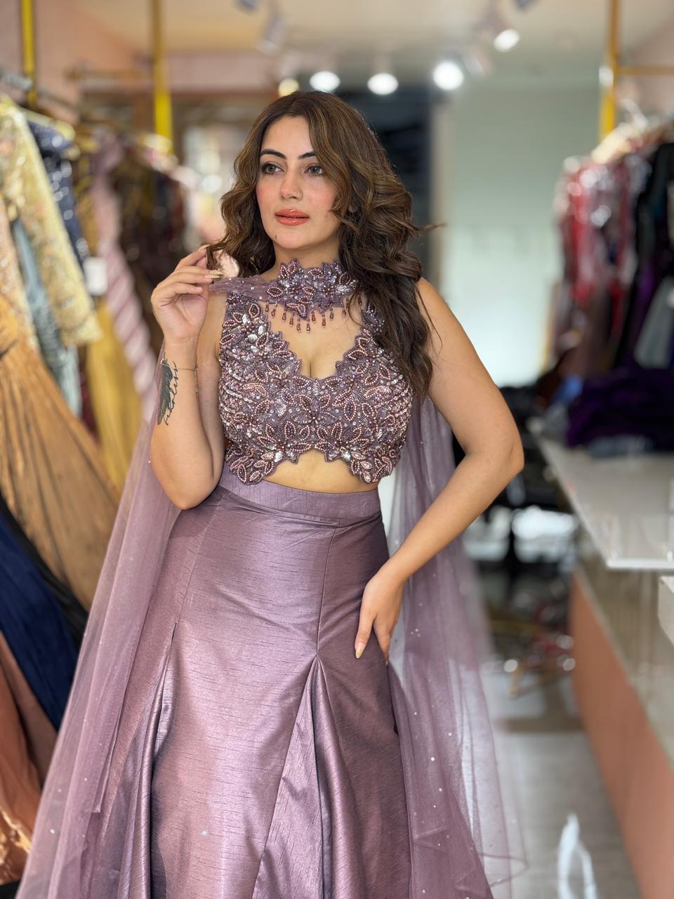 Mahi Embroidered Lehenga Set