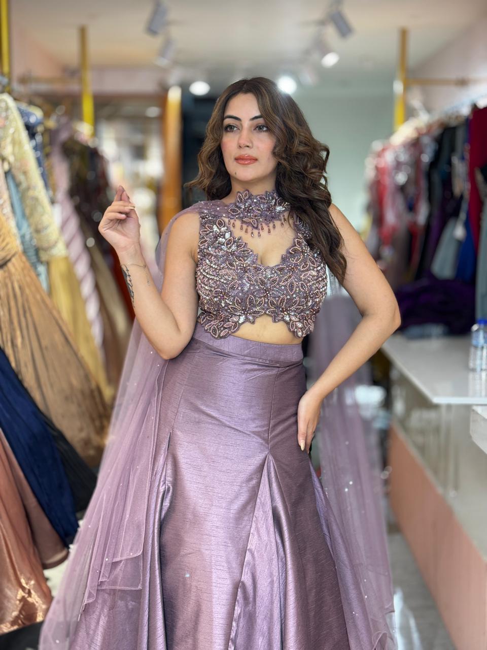 Mahi Embroidered Lehenga Set