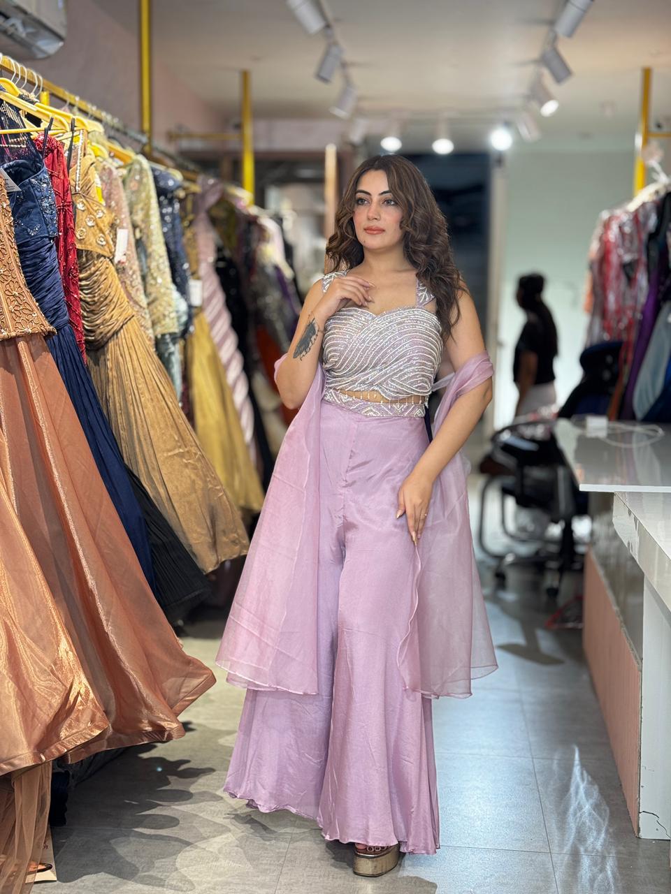 Lavina Luxe indo Western set