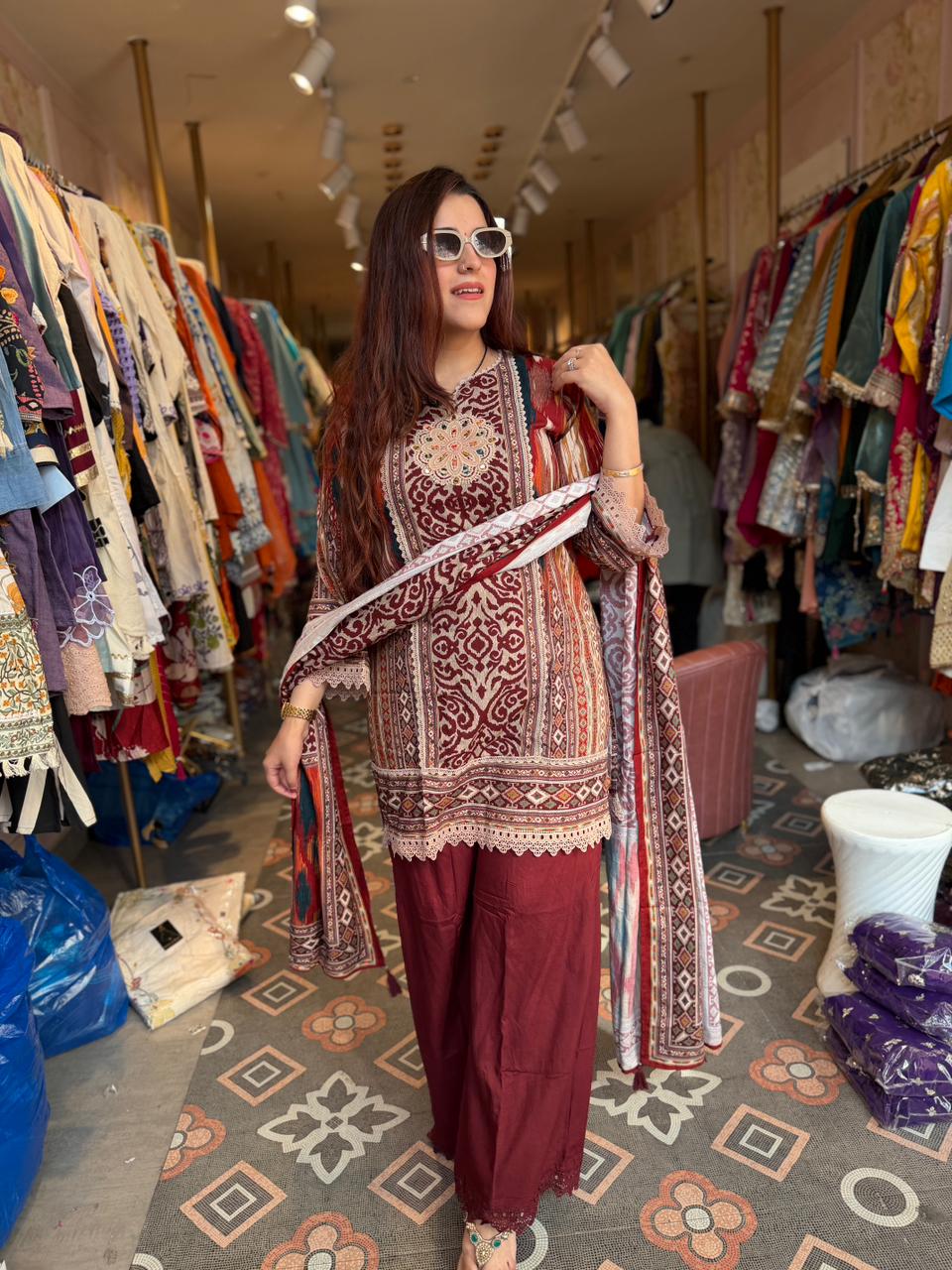 Miva Printed Kurta Set