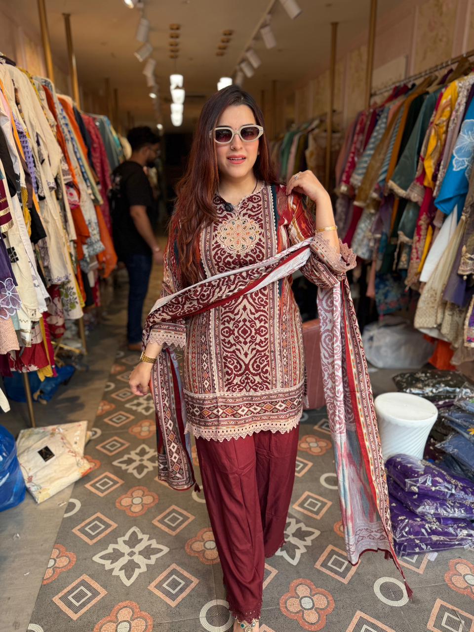 Miva Printed Kurta Set