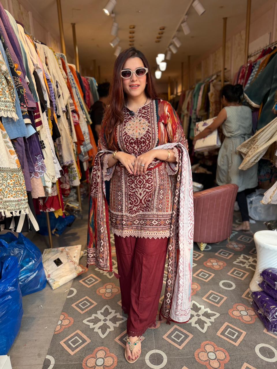 Miva Printed Kurta Set