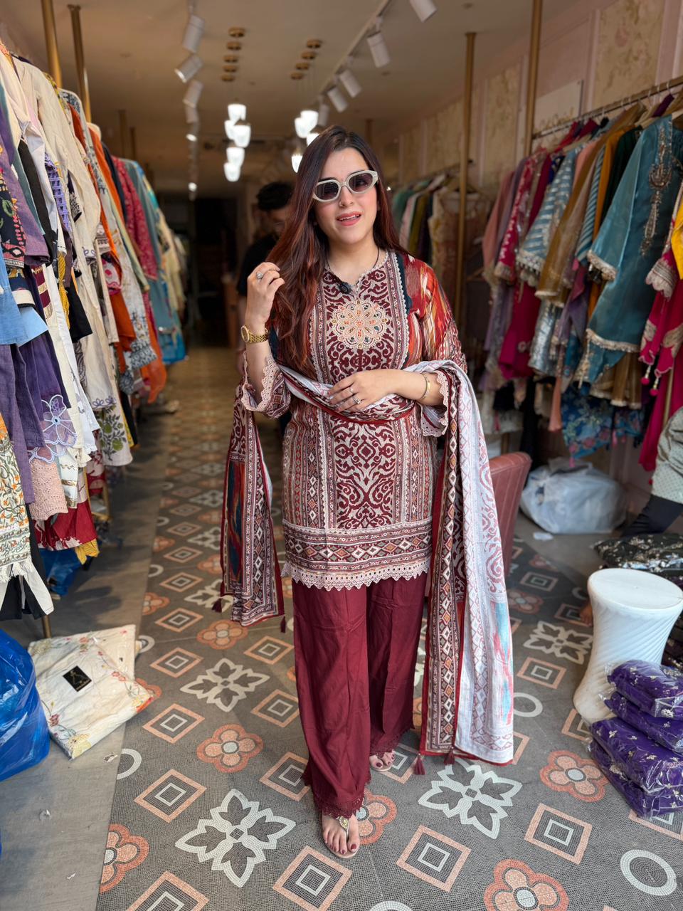 Miva Printed Kurta Set