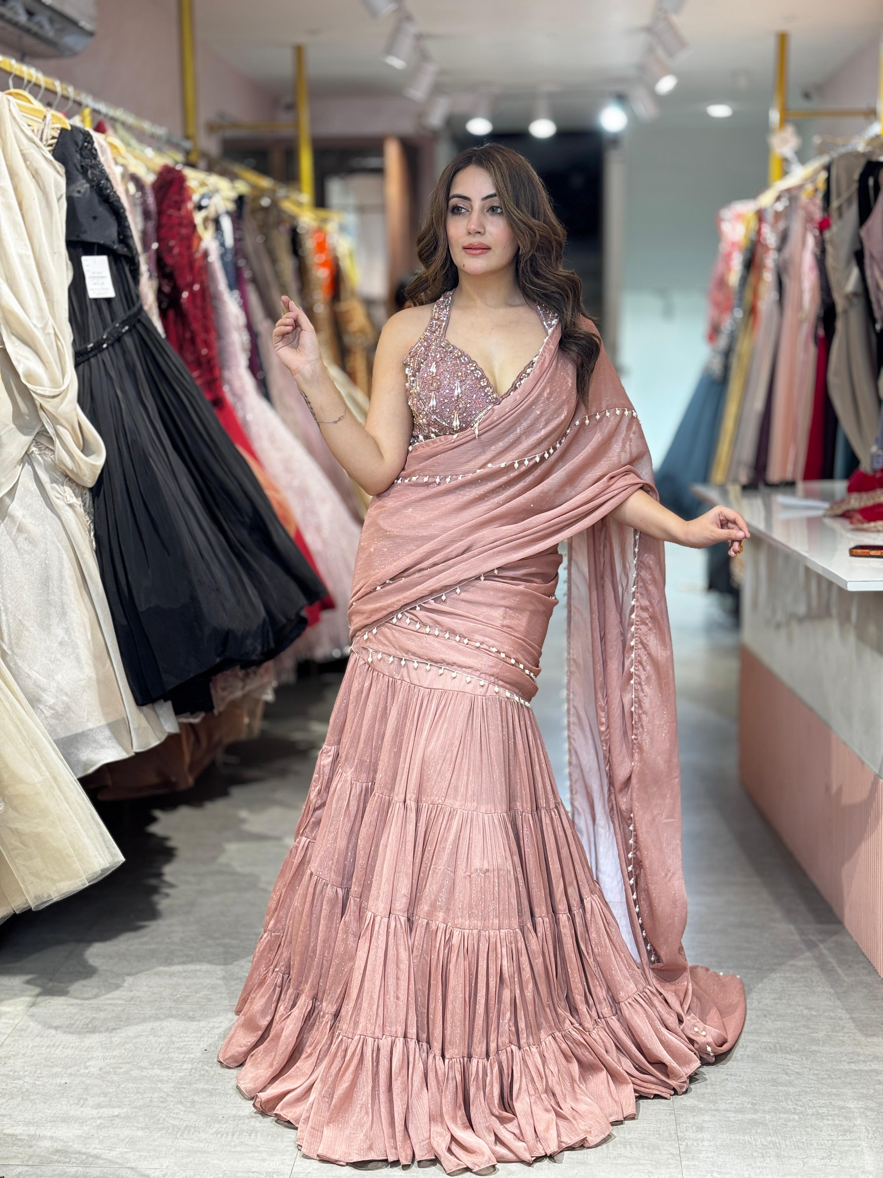 Buttercups Radiance Draped Lehenga Set