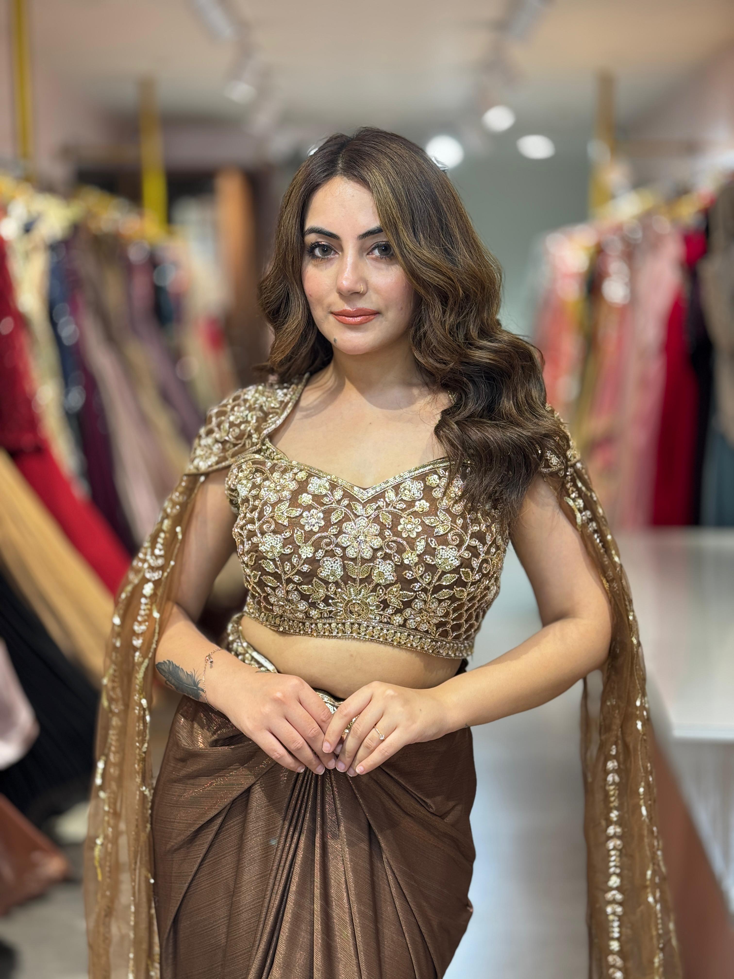 Primrose Luxe Indo western set